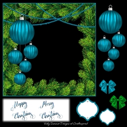 Teal Bauble Mini Kit