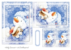 Christmas Cute Toppers and Tags 1