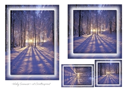 Snow and Sun Toppers and Tags 6
