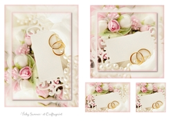 Wedding Anniversary Toppers and Tags 1