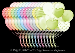 Spring Bunch of Balloons