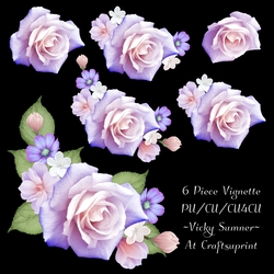 Rose Corner Vignette 2
