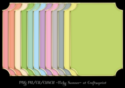 Spring 5x7 Cut Out Corner Gold Edged Mat