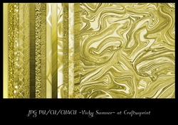 Gold Textured Paper Stash