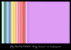 Sorbet Polka Dot Paper