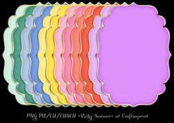 Sorbet Fancy Gold Edged Mat