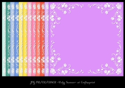 Sorbet Rose Corner Frame Inlay