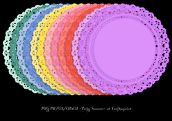 Sorbet Doily 2