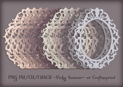 Dusky Ornate Frame