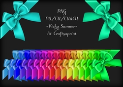 Rainbow Corner Bow Wrap