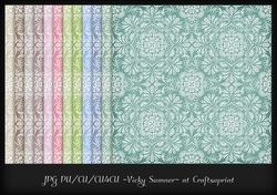 Natural Damask Paper