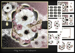 Flowers and Butterflies Mini Kit 3