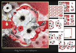 Flowers and Butterflies Mini Kit 4