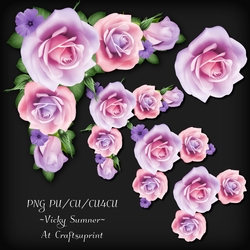 Rose Corner Cluster 2