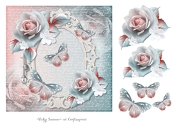 Rose and Butterfly Soft 8