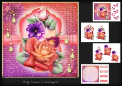 Flowers and Butterflies Mini Kit 6