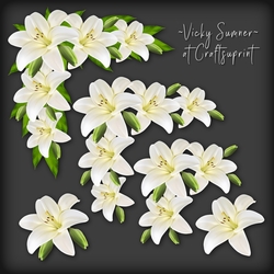Lily Corner Vignette
