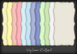 Macaroon DL Scolloped Topper