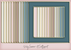 Life is a Beach Gold Edged Square Frame