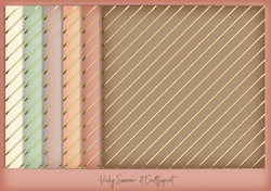 Desert Gold Striped Background