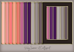 Sunset Gold Edged Rectangle A5 Frame