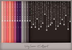 Sunset Party Lights Background 1