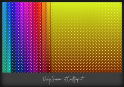 Tropical Gold Polka Dot Background