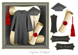 Graduation Cap and Gown 1