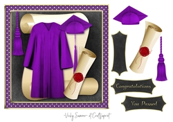 Graduation Cap and Gown 3