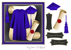 Graduation Cap and Gown 4