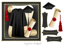 Graduation Cap and Gown 11