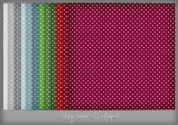 Christmas 3 Polka Dot Background