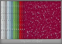 Christmas 3 Silver Splatter Background