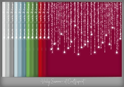 Christmas 3 Sparkly Party Lights Background
