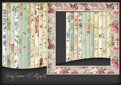 Shabby 2 Gold Edged Frame