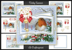 Robin Red Breast Scene Mini Kit