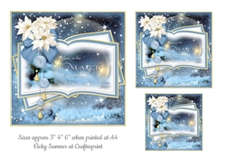 Believe in the MAGIC of Christmas Toppers