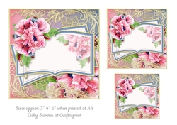 Opulent Pink Poppy Toppers