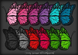 Docked Butterfly