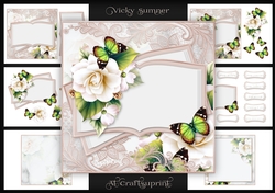 Opulent Green Butterfly Mini Kit