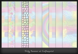 Abstract Pastel Digital Paper