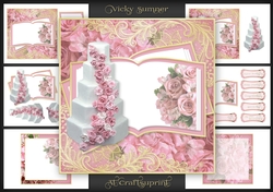 Opulent Simply Wedding Cake Mini Kit