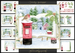 Christmas Post Mini Kit