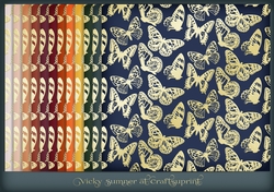 Autumn 2 Gold Butterfly