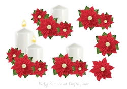 Christmas Floral Step by Step 4