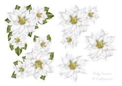 Christmas Floral Step by Step 12