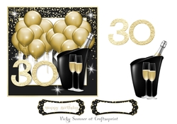 Gold Balloons 30