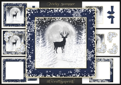 Midnight Christmas Mini Kit Stag