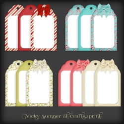 Christmas Fun Gift Sentiment Luggage Tag