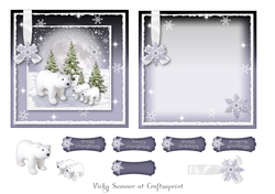 North Pole 1 5x5 Quick Card